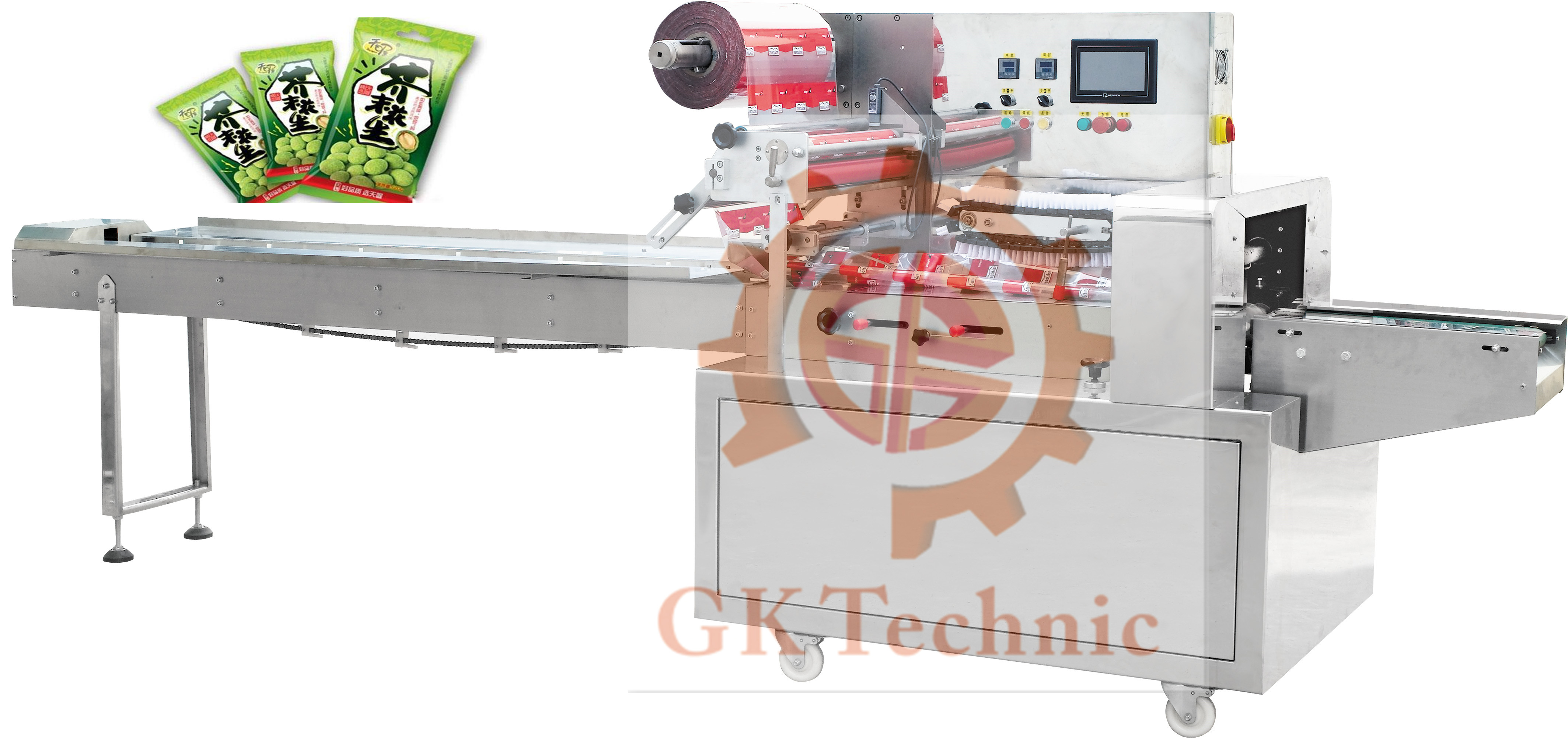 廣科河粉包裝機(jī)包裝速度快自動(dòng)上料